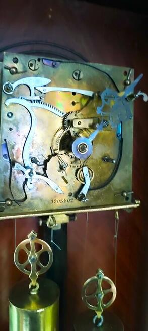 Zegar wiszacy stary linkowy G,B ,piekny w pełni sprawny