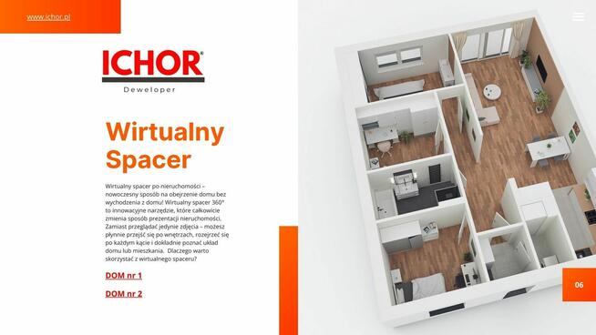 DOM Parterowy | Podłogówka, ogrodzenie, pompa ciepła ICHOR