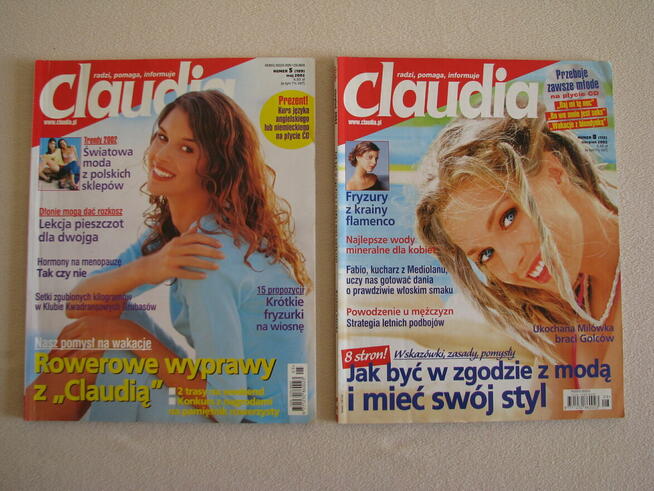 Magazyn Claudia – miesięcznik z lat 1997 - 2013