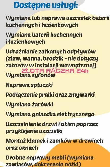 ELEKTRYK HYDRAULIK 24h Awarie Serwis AGD ŁÓDŹ i okolice.