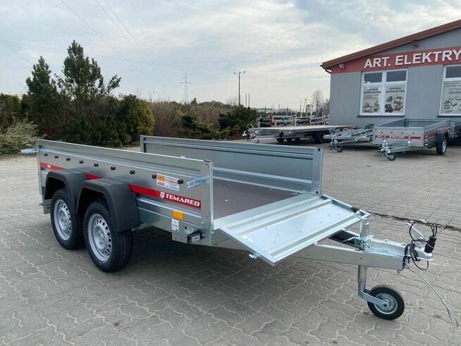 Przyczepka 2-osiowa wynajem | plandeka | DMC 750 kg | kat. B