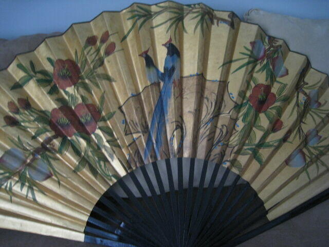 Duży wachlarz ścienny