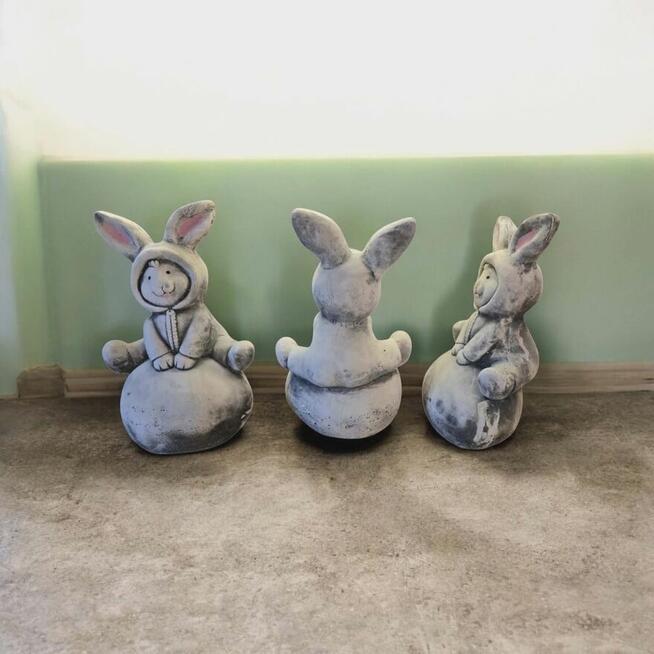 baranki gipsowe małe baranek wielkanocny