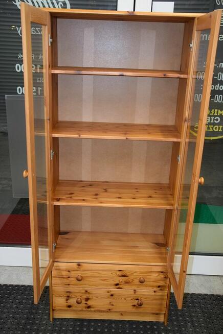 witryna z drewna sosnowego - jak nowa