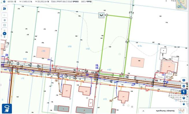 Działka budowlana, Wronowice gm. Łask