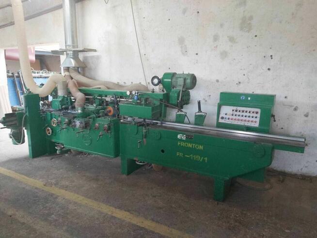 Strugarka 4 stronna weinig, mało używana, 7 wrzecion