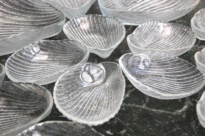 Salaterki miski muszla szkło Ząbkowice Ludwik Fiedorowicz vi