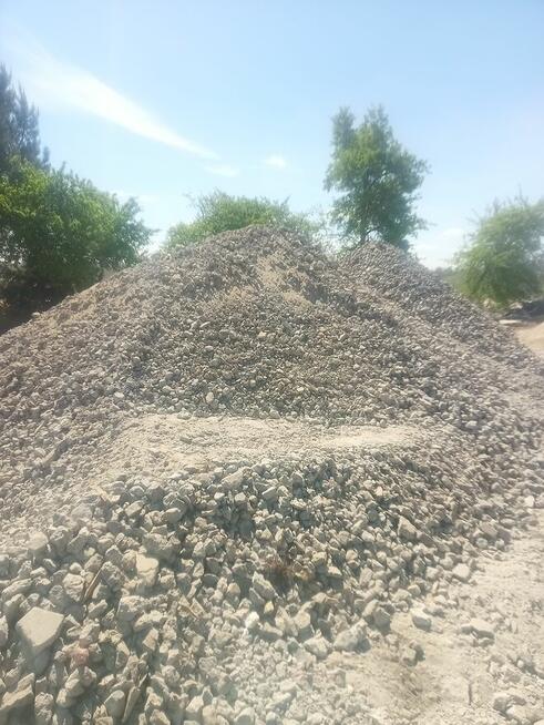 Kruszywa betonowe mielone czysty przekrusz frakcja 0-64