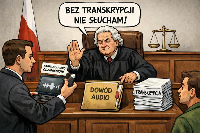 Odszumianie nagrań do sądu I TRANSKRYPCJA od 220zł