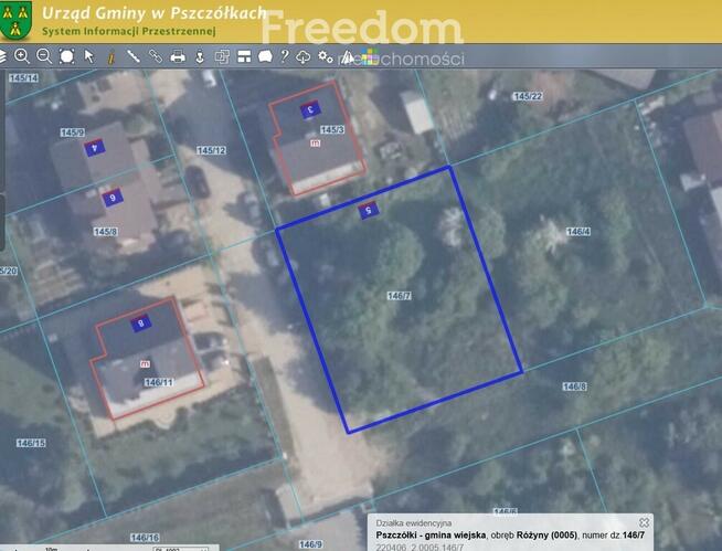 Działka budowlana z usługami – wszystkie media !