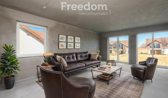 Bliźniak na sporej działce blisko jeziora !