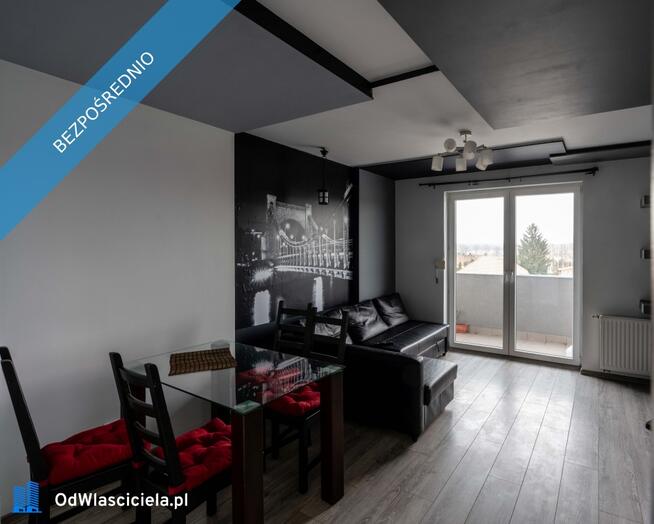 Na sprzedaż: jasne, dwustronne 2-pokojowe mieszkanie z dwoma dużymi balkonami — Wrocław, ul. Zatorsk