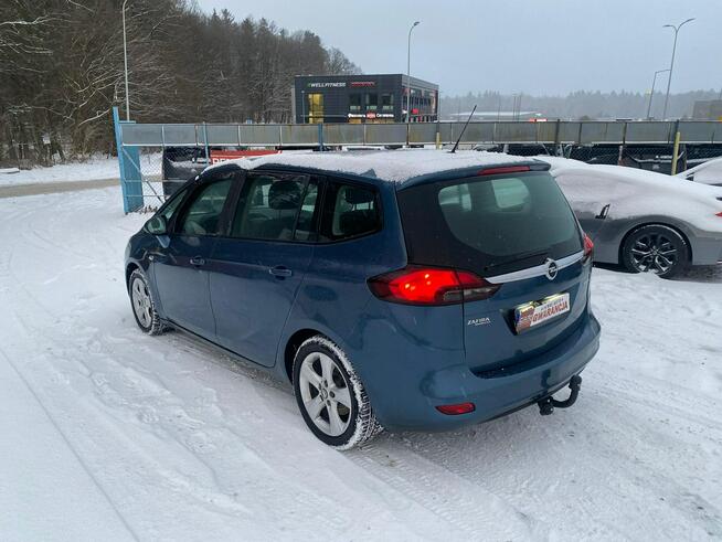 Opel Zafira 1.4i turbo + gaz 7.os. Panorama pod.kierownica bezwypadkowy zam.1.r.gw