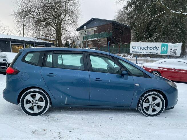Opel Zafira 1.4i turbo + gaz 7.os. Panorama pod.kierownica bezwypadkowy zam.1.r.gw