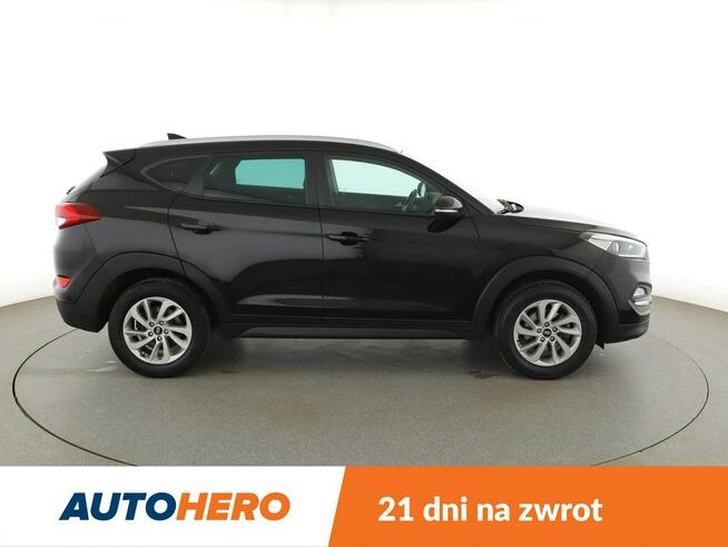 Hyundai Tucson 1.6 Benzyna Nawigacja Tempomat Grzana Kierownica Fotele ParkAssist LED