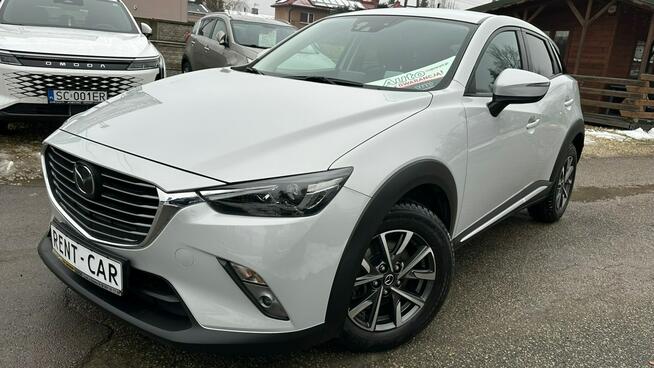 Mazda CX-3 105PS*OPŁACONY Bezwypadkowy*97.000KM-Serwis*Skóra*VIP GWARANCJA24M