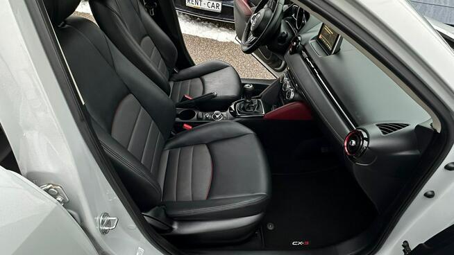 Mazda CX-3 105PS*OPŁACONY Bezwypadkowy*97.000KM-Serwis*Skóra*VIP GWARANCJA24M