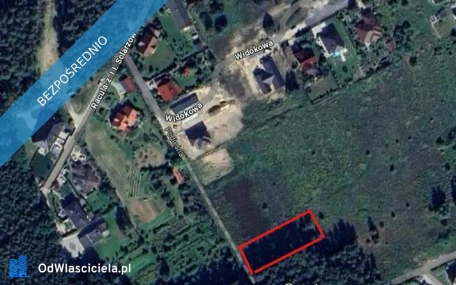 Zielona Góra Racula działka budowlana na sprzedaż 1554m2