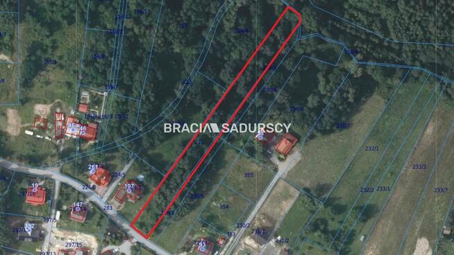 Działka budowlana Sygneczów gm. Wieliczka