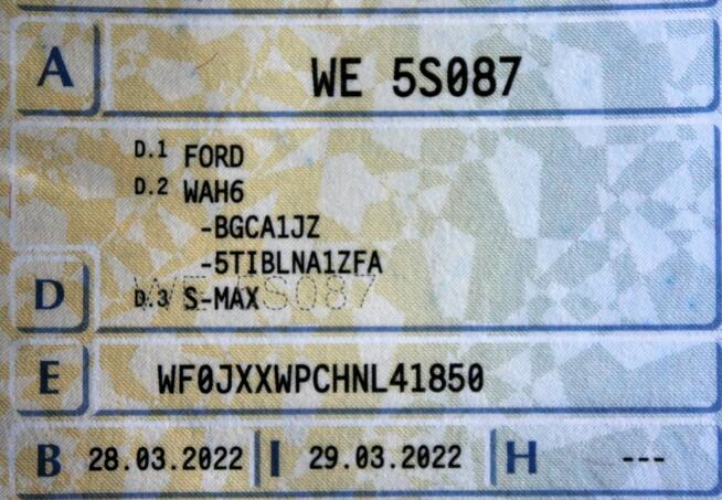 Ford S-Max Titanium SalonPL FV23% Navi Kamera Tempomat Grzane Fotele Kierownica