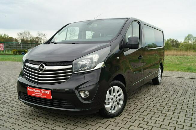 Opel Vivaro Brygadówka  1,6 125 km Navi Hak grz. fotele klimatronic doinwestowany
