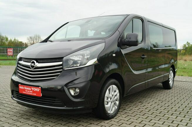Opel Vivaro Brygadówka 1,6 125 km Navi Hak grz. fotele klimatronic doinwestowany