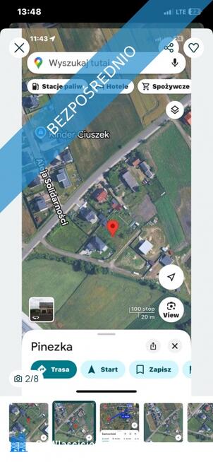 Działka budowlana Dalki