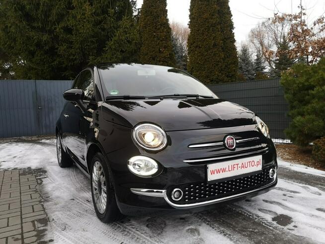Fiat 500 1.25 16v 70KM Klima Alu 16 Ledy Tempomat Parktronik Isofix Gwarancja