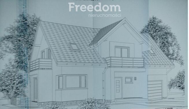 Działka z rozpoczętą budową domu 10arów gm.Baranów