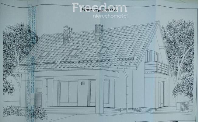 Działka z rozpoczętą budową domu 10arów gm.Baranów