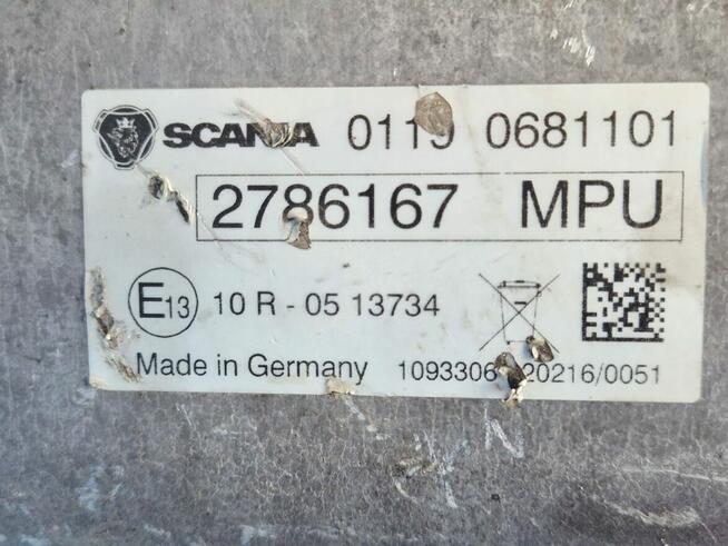 2786167 2420897 MPU Pompa wspomagania Osi Skretnej Scania