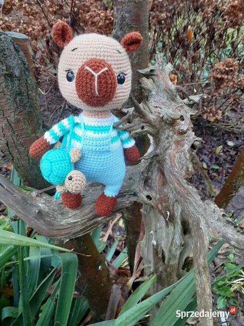 Kapibara na szydełku