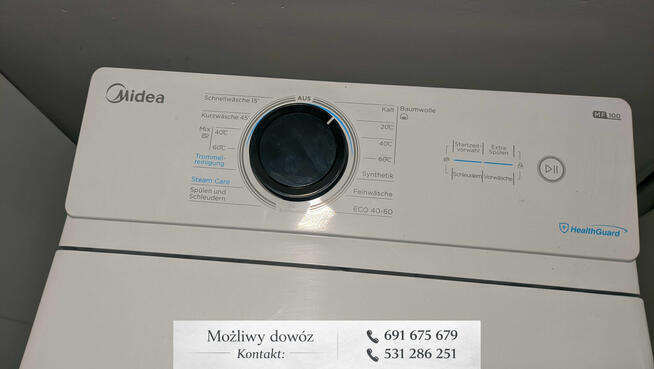 Pralka ładowana od góry Midea 6 kg – stan bardzo dobry