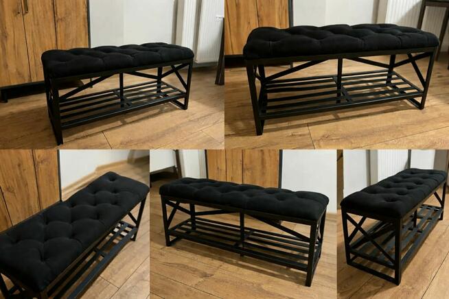 Półka na buty z siedziskiem + gratis wieszak