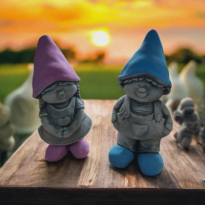 baranki gipsowe małe baranek wielkanocny