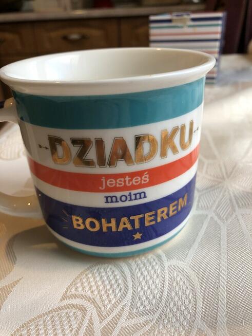 Kubek dla Babci i dla dziadka z nadrukiem -