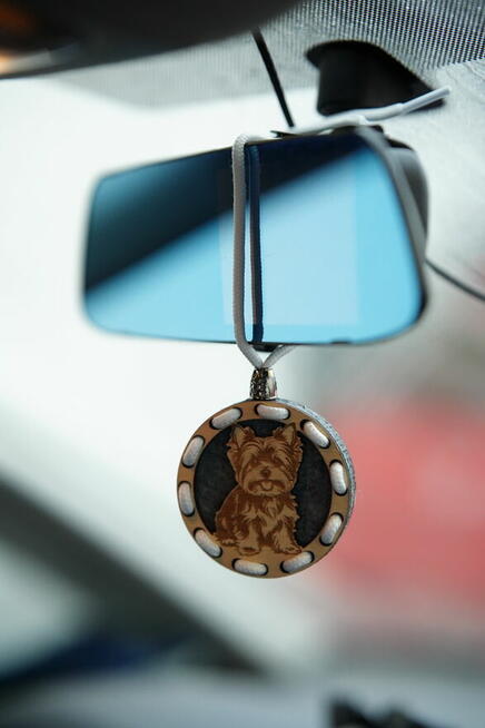 Zapach do Samochodu - Drewniana Zawieszka Zapachowa z Filcem