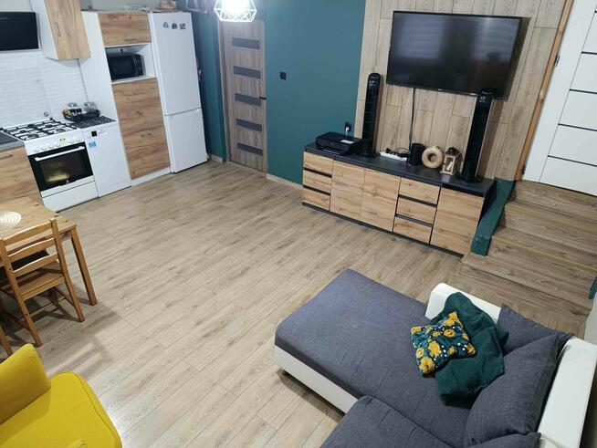 Przestronne mieszkanie z ogródkiem