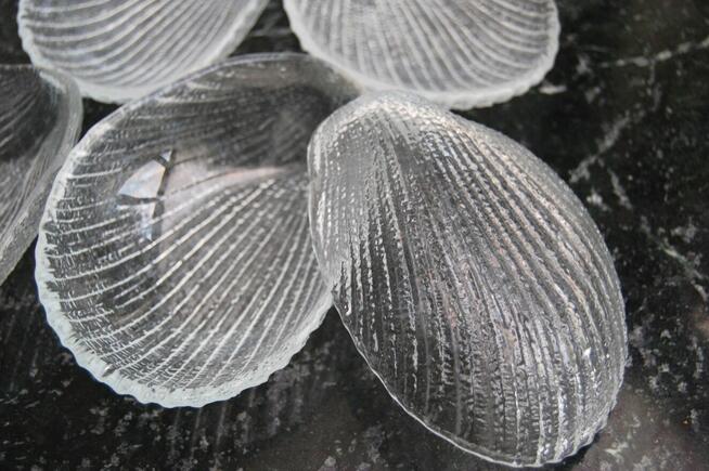 Salaterki miski muszla szkło Ząbkowice Ludwik Fiedorowicz vi