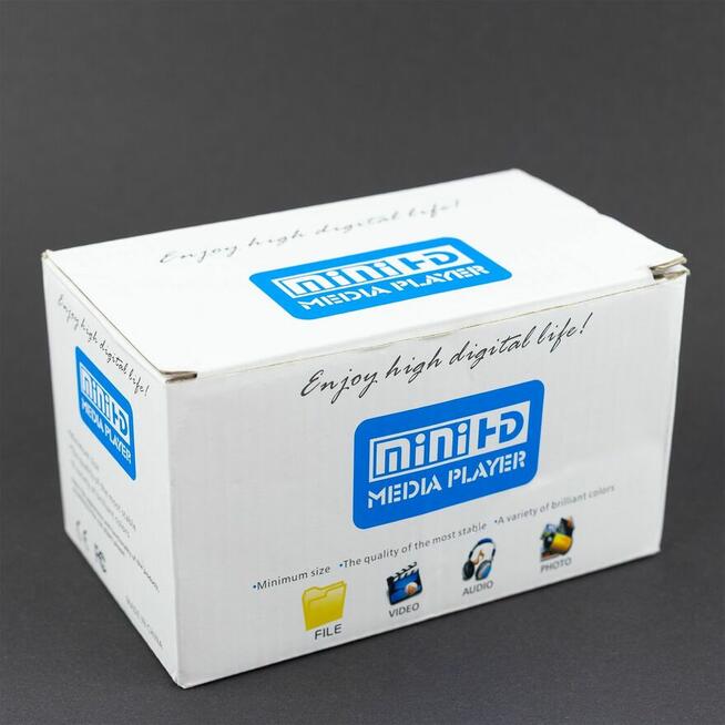 AGPTEK 4K Media Player – odtwarzacz HDMI USB SD