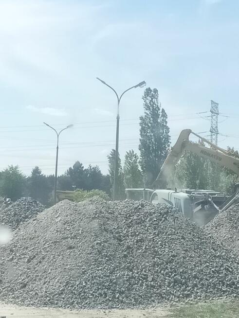 Kruszywa betonowe mielone czysty przekrusz frakcja 0-64