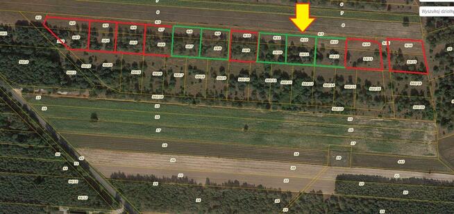 Działka budowlana Konary ul. Brzozowa 1500m2 pod Sochaczewem