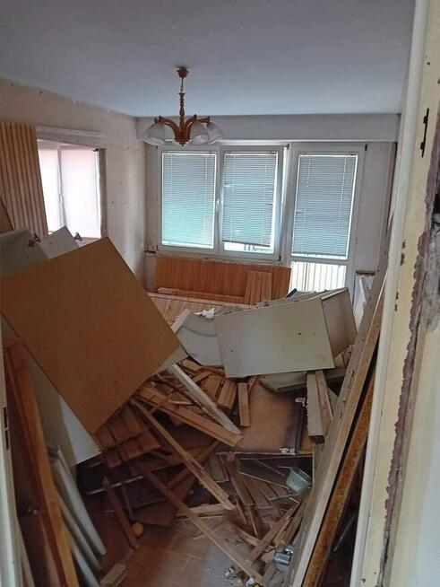 DEMONTAŻE, WYBURZENIA, WNOSZENIE MATERIAŁÓW