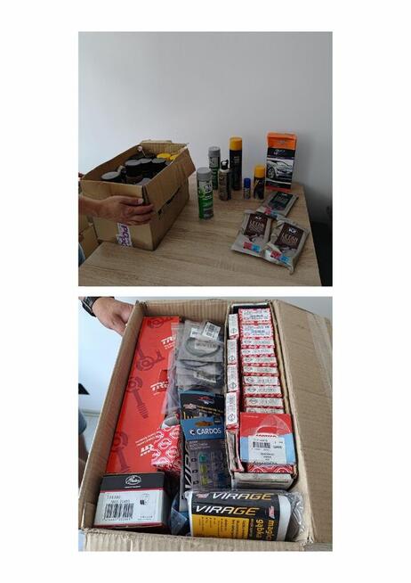 Pakiet ruchomości - części samochodowe