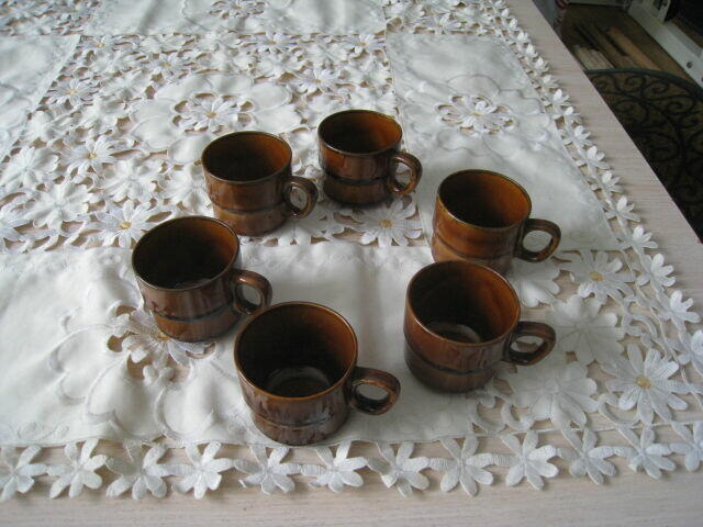 Filiżanki kawowe Tułowice, okres PRL