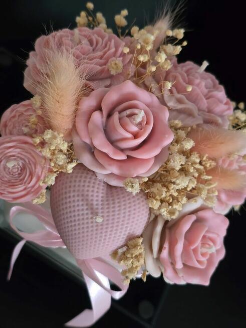 Bukiet w świecy/ prezent