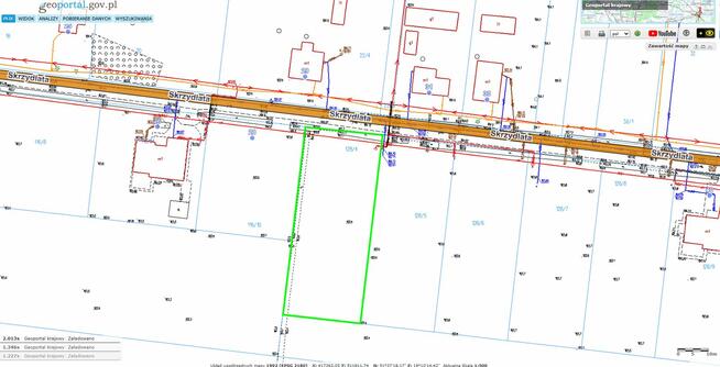 Działka budowlana, Wronowice gm. Łask