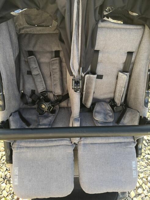 Wózek bliźniaczy spacerowy BABY MONSTERS EASY TWIN 3.0