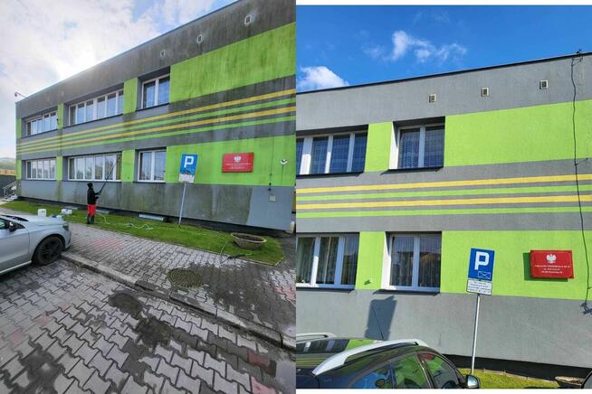 Mycie ciśnieniowe elewacji, czyszczenie elewacji