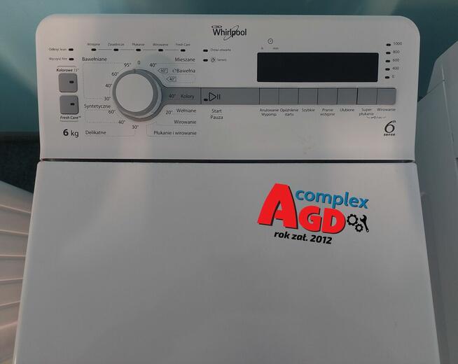 Pralka ładowana od góry Whirlpool TDLR60111 ROK GWARANCJA